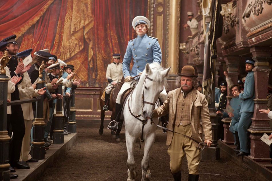 Aaron Taylor-Johnson (Count Vronsky) on horseback. Even a horse race is shot in the theater. ANNA KARENINA is exclusively shown in Resort’s World Manila, Megaworld Lifestyle malls such as Eastwood City and Lucky Chinatown Mall. 