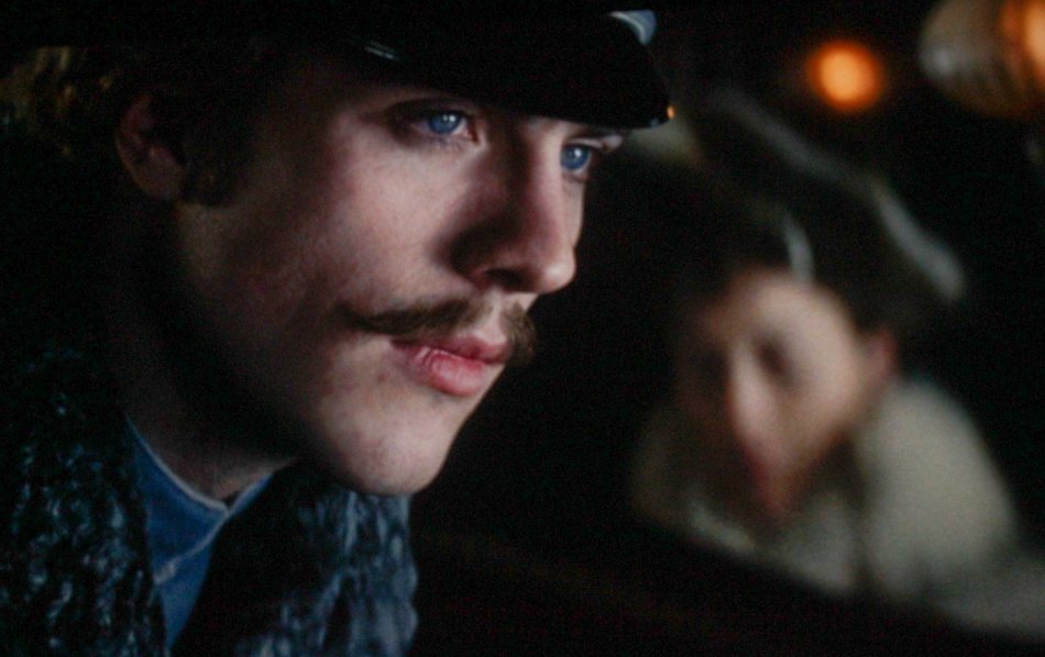 Aaron Taylor-Johnson (Count Vronsky) sees Keira Knightley (Anna) for the first time on the train. ANNA KARENINA is exclusively shown in Resort’s World Manila, Megaworld Lifestyle malls such as Eastwood City and Lucky Chinatown Mall. 