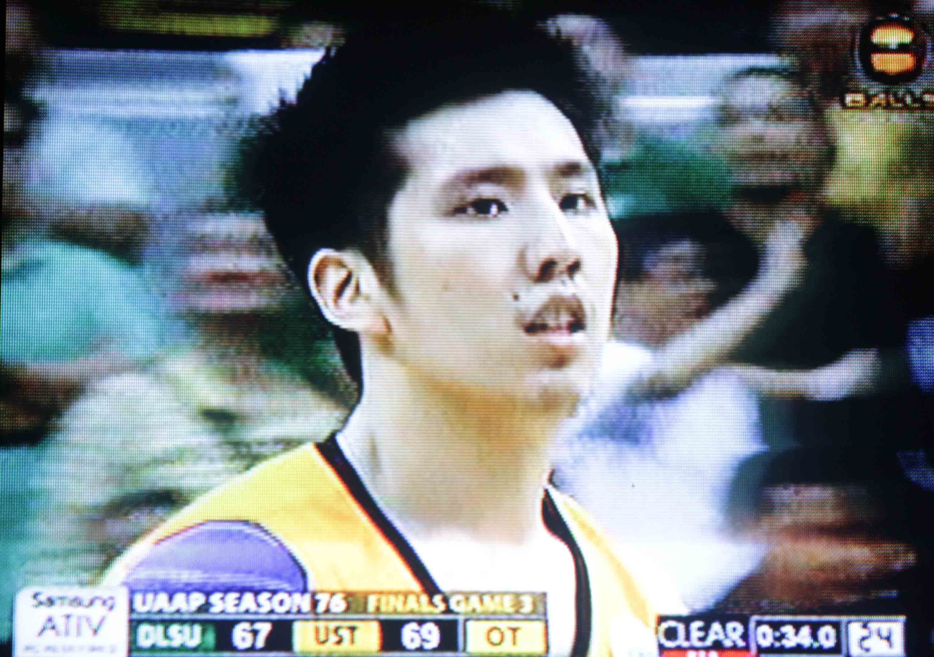 UST&#39;s Jeric Teng had 24points in his last UAAP game - img_3760