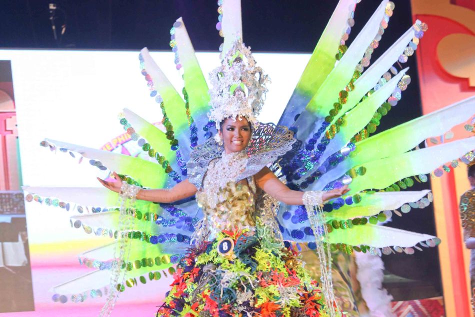 Miss Star of the Night / Miss Phil Star No. 8 Maria Gigante – Palawod Festival, Bantayan Island Cebu. Reyna Ng Aliwan pageant was held last April 26, 2014 at the Aliwan Theater grounds, CCP Complex. Photo by Jude Bautista