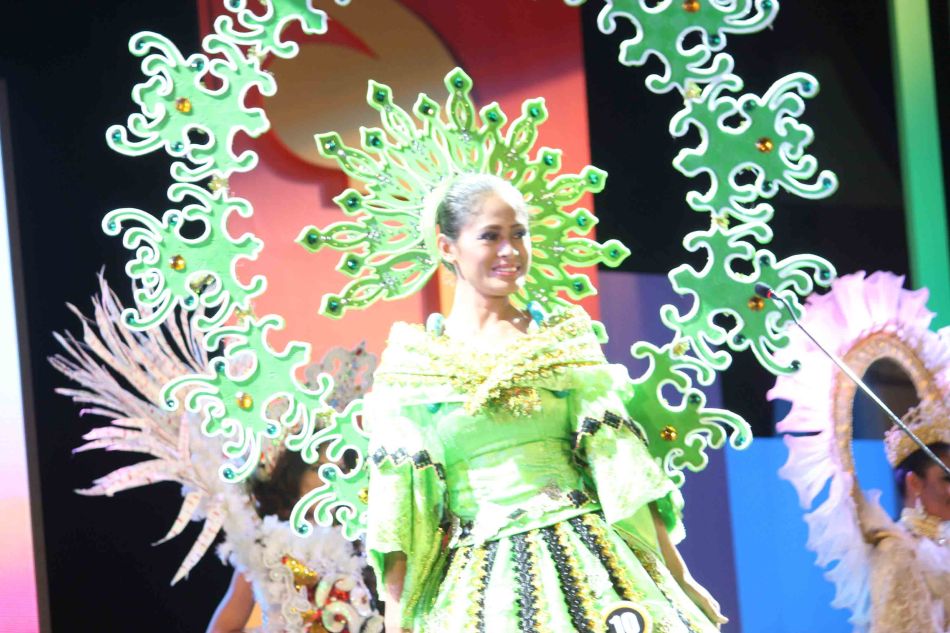 Miss Photogenic No. 10 Lulette Jane Ramilo – Bambanti Festival. Reyna Ng Aliwan pageant was held last April 26, 2014 at the Aliwan Theater grounds, CCP Complex. Photo by Jude Bautista